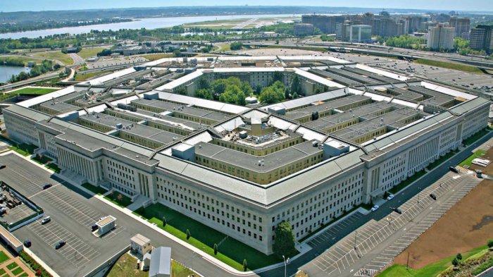 Markas besar Pentagon di Amerika Serikat difoto dari atas